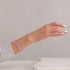 Pink Nebula | .925 Sterling Silver | Galaxy Glass Bead Bracelet